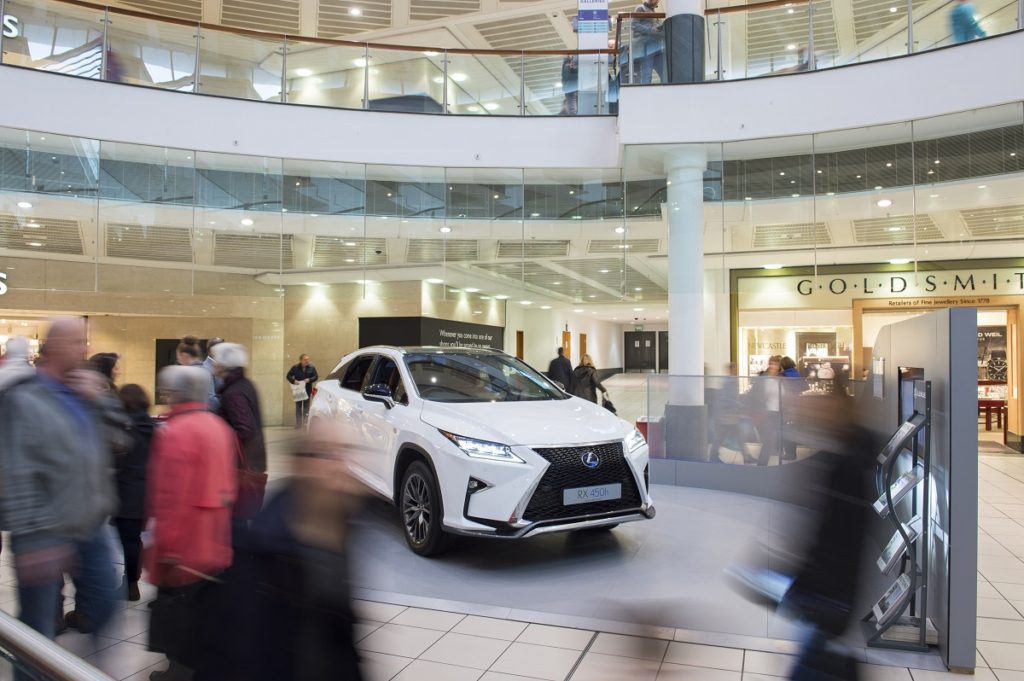 Brand Experience Activation - Lexus at Buchanan Galleries Shopping Centre 