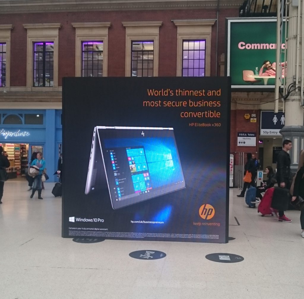 HP Victoria Station Experiential