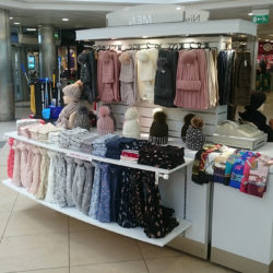 Nisa Accessories seasonal pop-up shop at The Galleries Shopping Centre