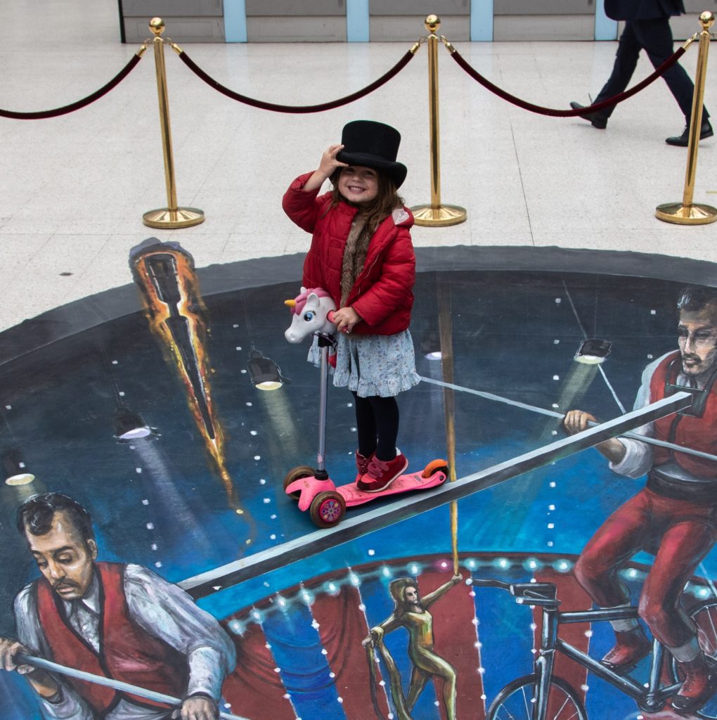 Circus 1903 Promotion at Waterloo Station