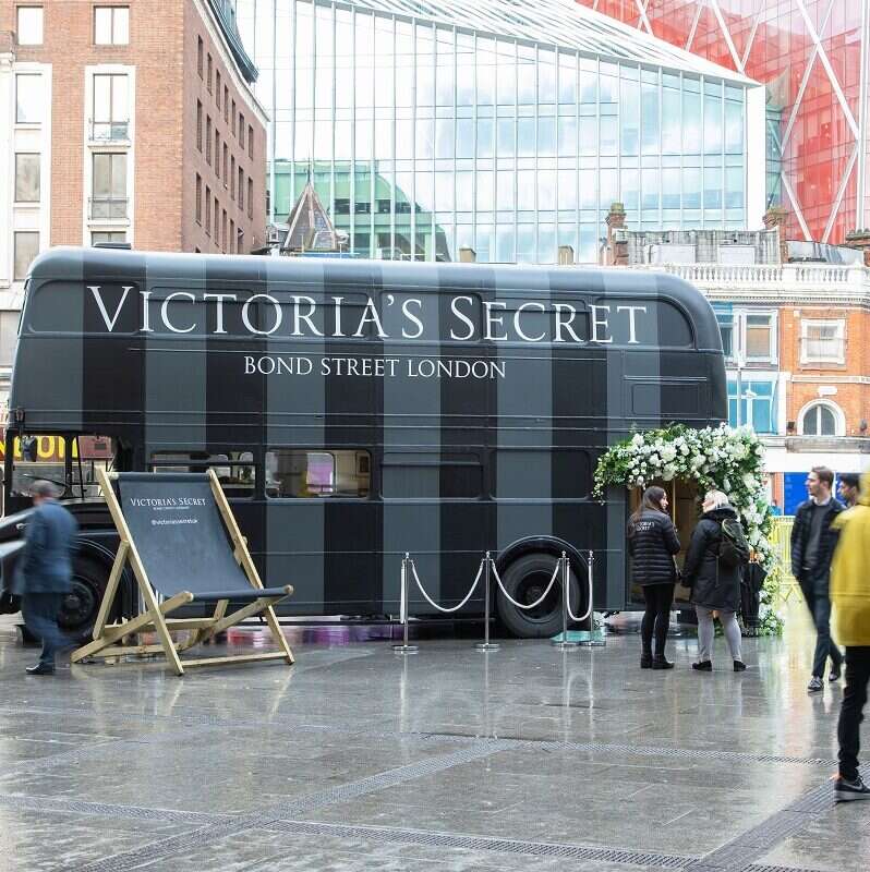 Victoria's Secrets on new external site at London Victoria Station, February 2020