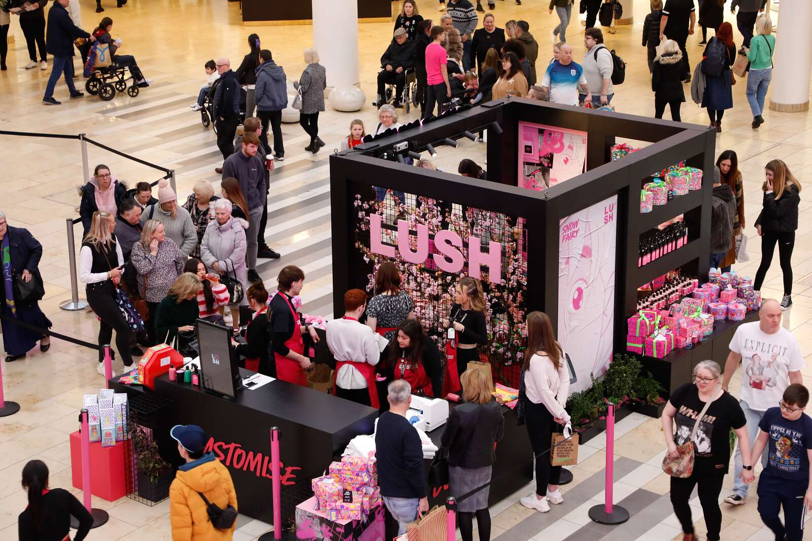 Lush Activation at Metrocentre
